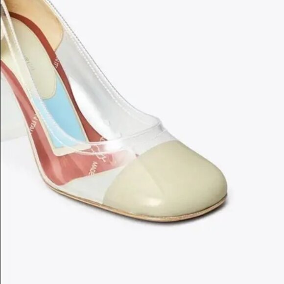 TORY BURCH Best Seller CLEAR PUMP - Picture 5 of 6